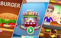 Food Street Burger Simulator : Burger Maker Game Screen Shot 5