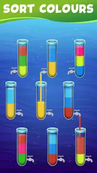 Water Sort Color Sorting games Screen Shot 1