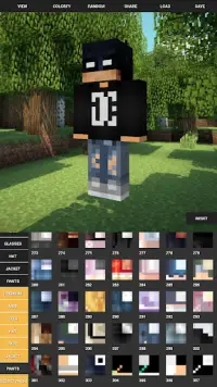 Custom Skin Creator Minecraft Screen Shot 1