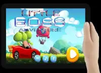 ليتل بوي مغامرة السيارات مجانا -ألعاب مسلية Screen Shot 0