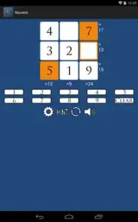 Novem: A Number Puzzle Game Screen Shot 2