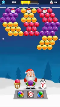 Christmas Bubble Shooter Screen Shot 2