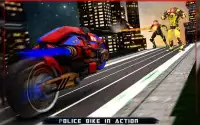 Police Robot Bike Simulator Screen Shot 8