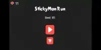 Sticky Man Run Screen Shot 0