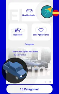 Coche Quiz Juego 2019 (español) Screen Shot 8