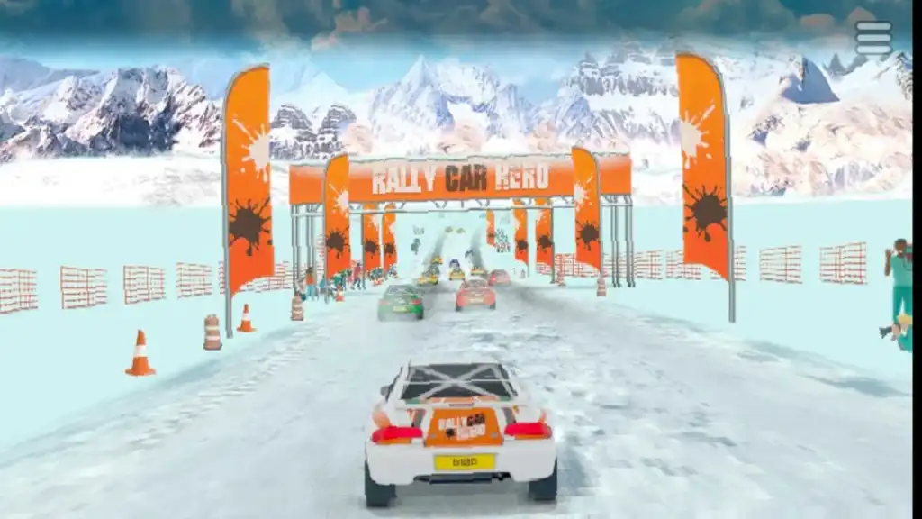 Rally Car Hero Screen Shot 2