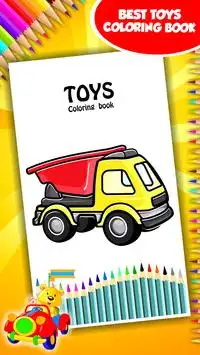 Toys Coloring Book Screen Shot 0