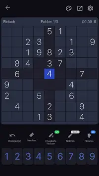 Sudoku Klassische Puzzlespiele Screen Shot 1