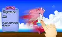 Super amy sonic run Screen Shot 1