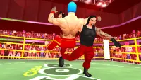 Real Wrestling Fight - Bodybuilder Fighting Games Screen Shot 1