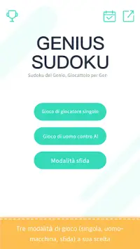 Sudoku genius - Puzzle Game Screen Shot 0