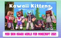 Mod Kawaii World for Minecraft 2022 Screen Shot 2