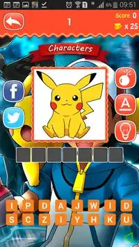 Pokemon Quiz Screen Shot 1