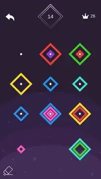 Magic Geometry-match 3 game Screen Shot 1