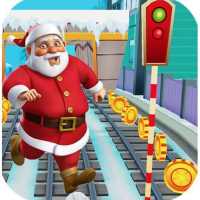 Subway Santa Run Surf