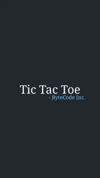 Tic Tac Toe Casual Game : 2 Player & CPU Mode Screen Shot 0