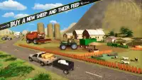 Berat Traktor Pertanian: Mendorong Simulasi 3D Screen Shot 1