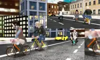 Mini Bicycle Race 3d Screen Shot 0