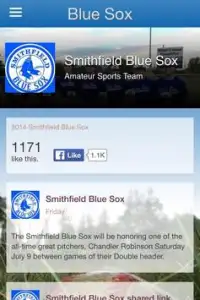 Smithfield Blue Sox Screen Shot 1