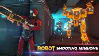 Robô Comando Tiroteio Greve: Fps Tiroteio Jogos Screen Shot 5