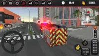 ألعاب رجال الاطفاء - محاكاة مكافحة الحرائق Screen Shot 3