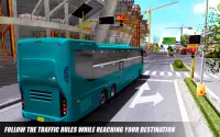Bus simulator:coach bus simulation free bus games Screen Shot 1