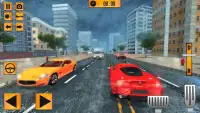Highway City Verkeer Drive-Ultimate Car Racer Sim Screen Shot 5