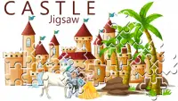 Castle Jigsaw Puzzle- Free Screen Shot 1