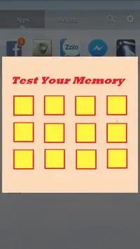 Memory Game Screen Shot 0