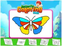 Butterfly Coloring Book - Coloring Book For Kids Screen Shot 1