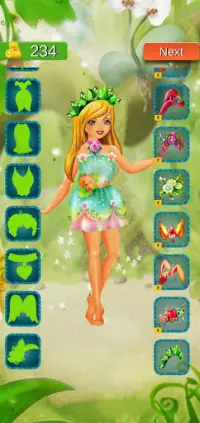 Royal Princess Fairy Magic Dressup Mackup Games  . Screen Shot 4