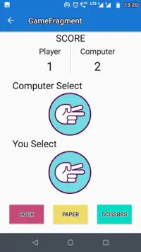 Rock Paper Scissors Screen Shot 2