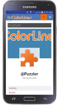 i Color Lines Puzzle Game Screen Shot 2