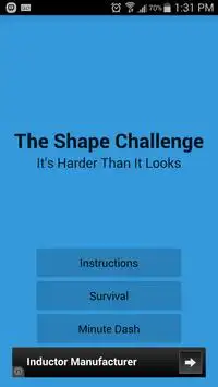 The Shape Challenge Screen Shot 2