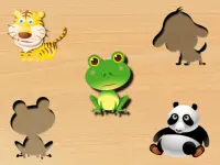 Quebra-cabeças de animais Screen Shot 0