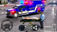 Ambulance simulator car games Screen Shot 3