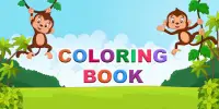 Animal Coloring Games For Kids - Coloring Pages Screen Shot 0