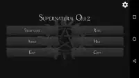 Supernatural Quiz Screen Shot 0