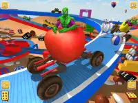 Superhero Apple Car Racing Games Android (Beta) Screen Shot 8