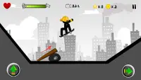 Stickman Skate : 360 Epic City Screen Shot 0