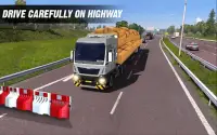 Euro Truck Driver Xtreme Trucker Driving Simulator Screen Shot 1