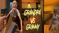 Granny vs grandpa horror House Screen Shot 1