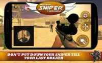 Современный снайпер Commando Screen Shot 1