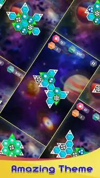 Space Hexa Sudoku - Future Sudoku Games Screen Shot 3