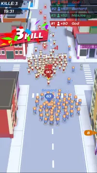 City Run-3D Crowd Games Screen Shot 3
