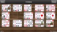 15 Solitaire Free Screen Shot 5