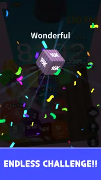 Jelly Cube Merge - Infinite merge block game Screen Shot 4