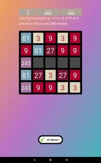 243 Puzzle Game Screen Shot 10