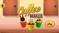coffee maker - cooking games Screen Shot 0