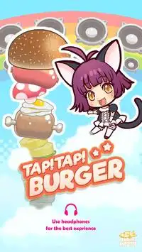 TapTap Burger-funny,cute,music Screen Shot 0